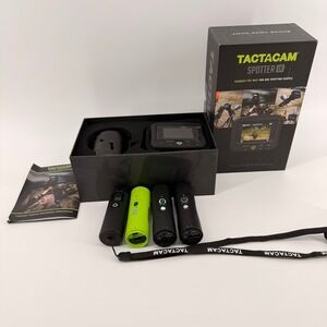 Tactacam 4 Camera Bundle Spotter LR 5.0 Ultra 4K Wide Fish Eye Remote Hunting